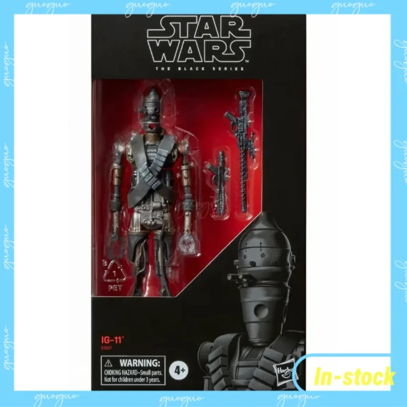 【Disponibile】Hasbro Black Series The Mandalorian IG-11 Personaggio anime Modello da collezione Regalo giocattolo