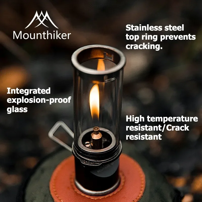 

Mountainhiker Outdoor Gas Light Set Picnic Camping Retro Decorative Ambience Light Creative Emotional Desktop Bedside Gas Light