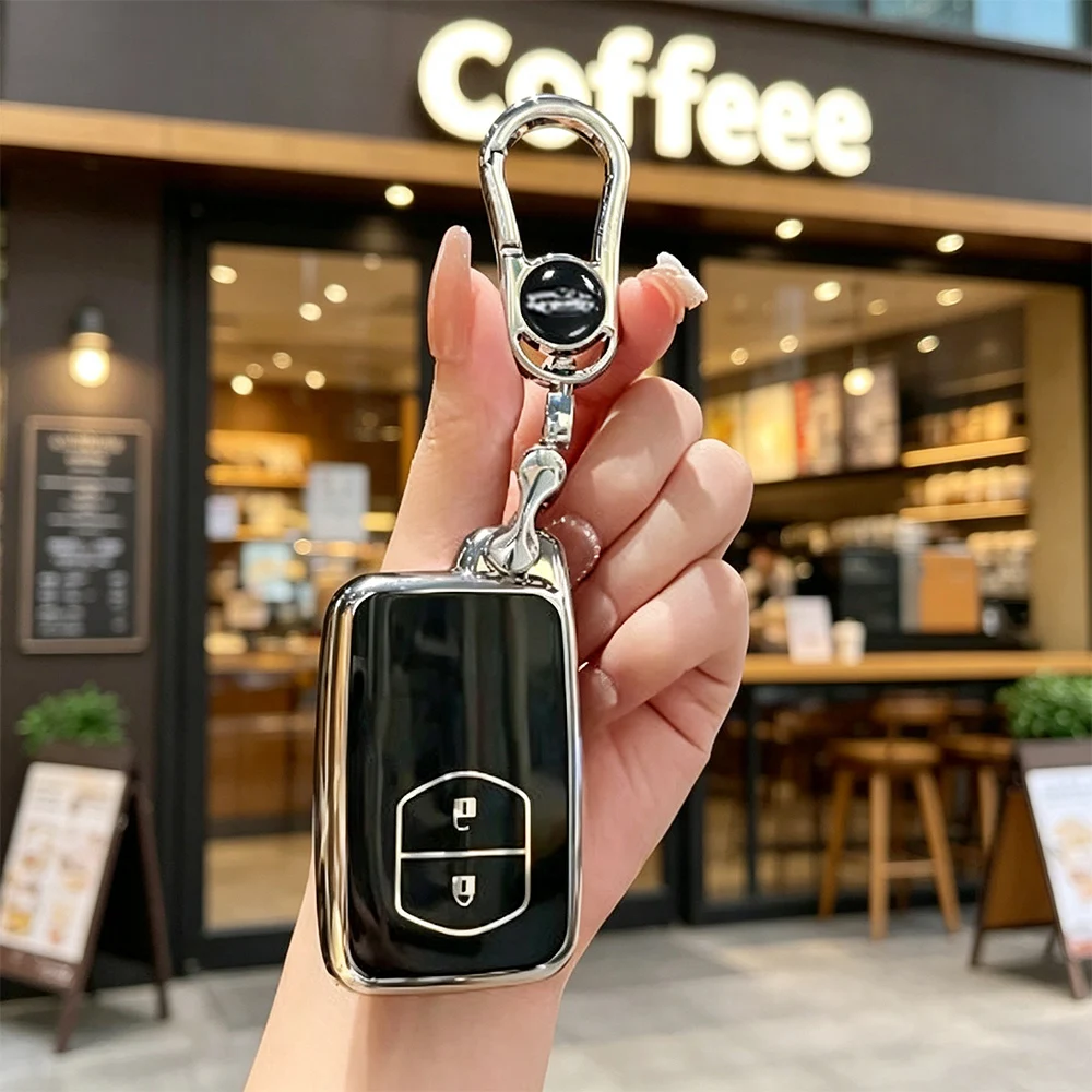 2 3 4 Buttons TPU Car Key Case for Toyota Aqua RAV4 Land Cruiser Camry Prado Corolla Prius 2013 2014 Keyless Auto Accessories view 6