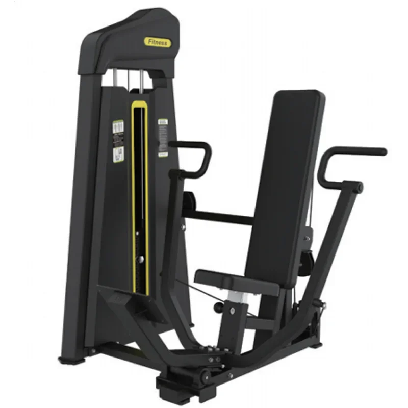 for Commercial Unisex High & Low Pull Back Strength TrainingChest Push Machine Full Set Gym Fitness Equipment Exercise