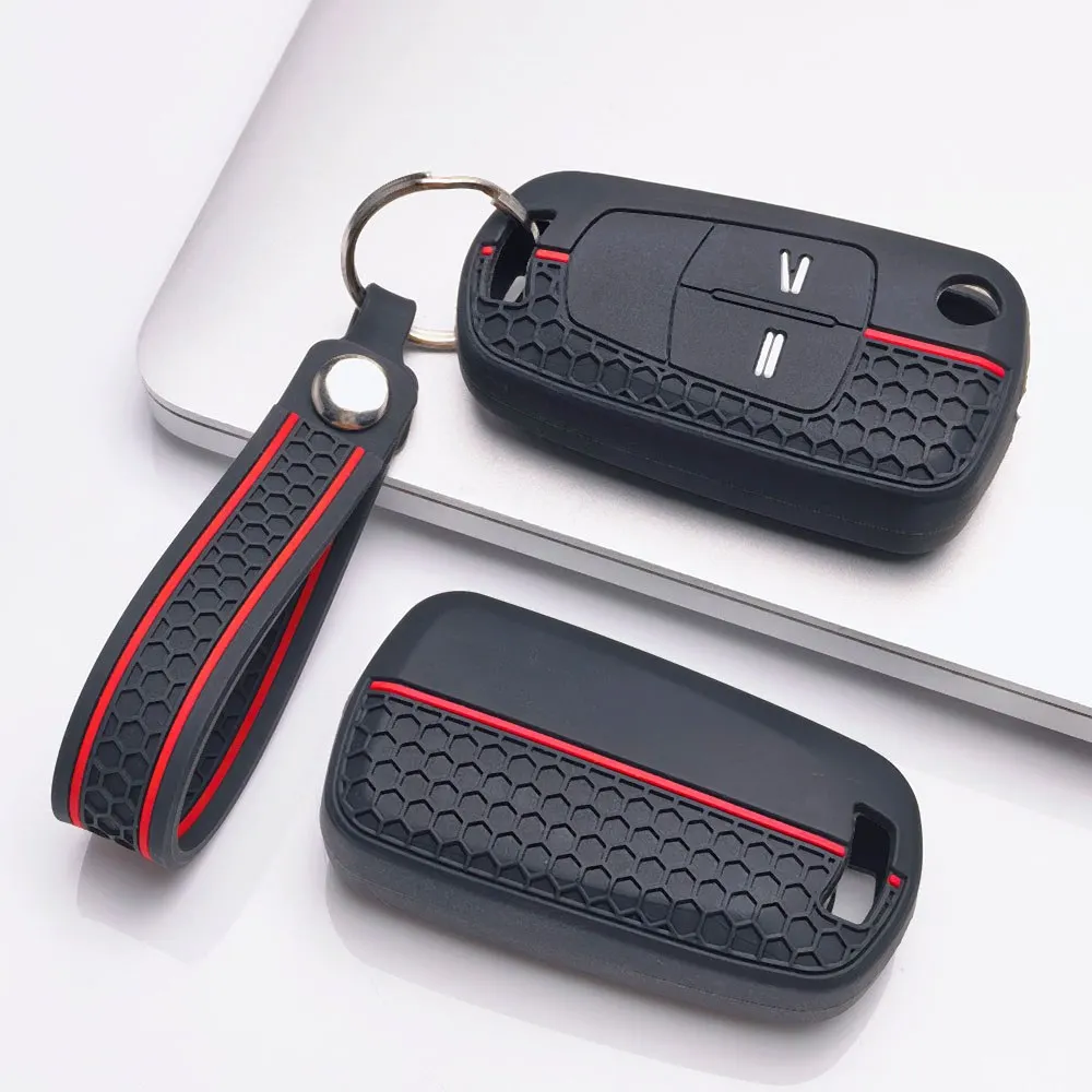 Key Cover for Opel Models Astra Scratch Resistant Shield Original Car Key from Damage Shockproof Soft Grip Button Friendly