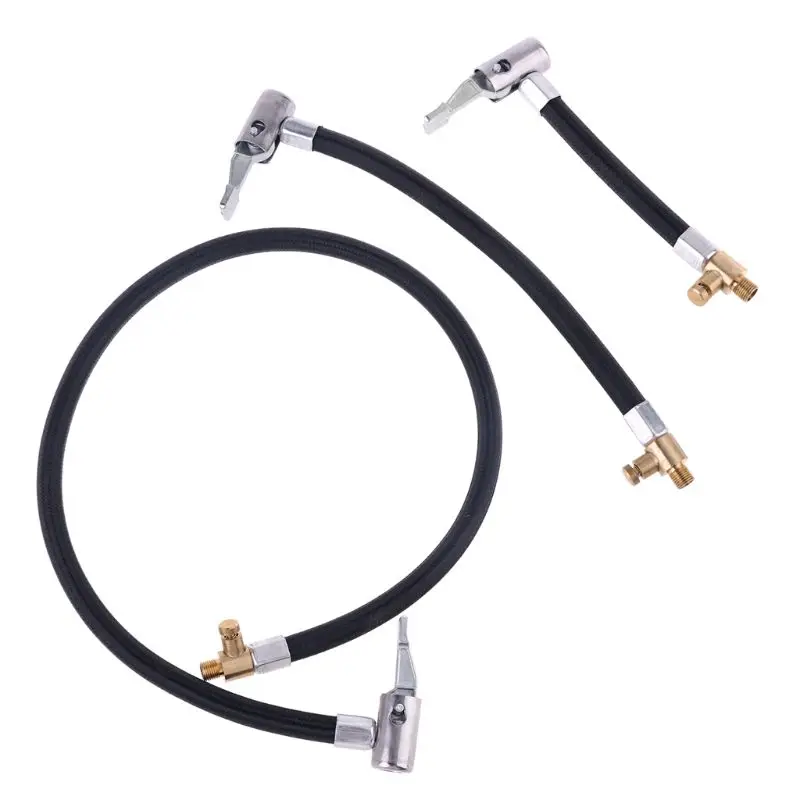 Car Inflator Extension Hose Tire Inflator Hose for Most Air Compressor Pumps Drop Shipping