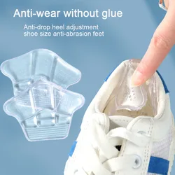 5D Silicone Heel Protectors Stickers Non Slip Shoe Pads Sneakers Insoles Foot Pain Relievers Adjust Size Cushion Care Inserts