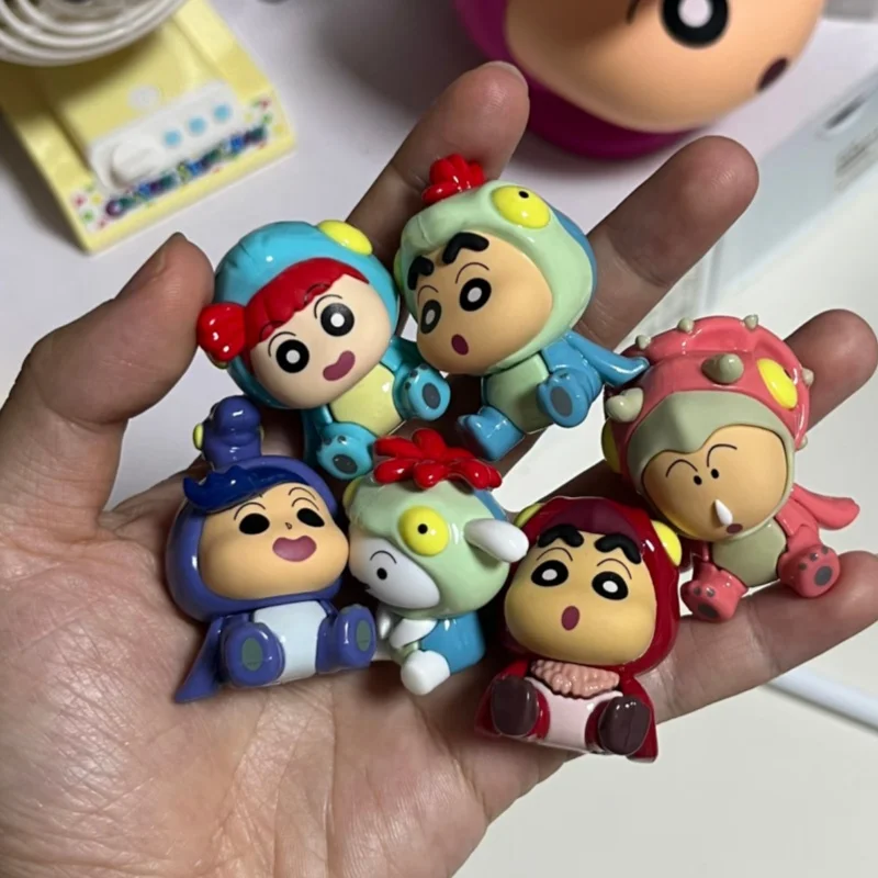 

Карандаш Шинчан, наша серия дневника динозавра, модная слепая коробка, сидячая фигурка, милый динозавр, фигурка дневника, Коллекционная игрушка, мини