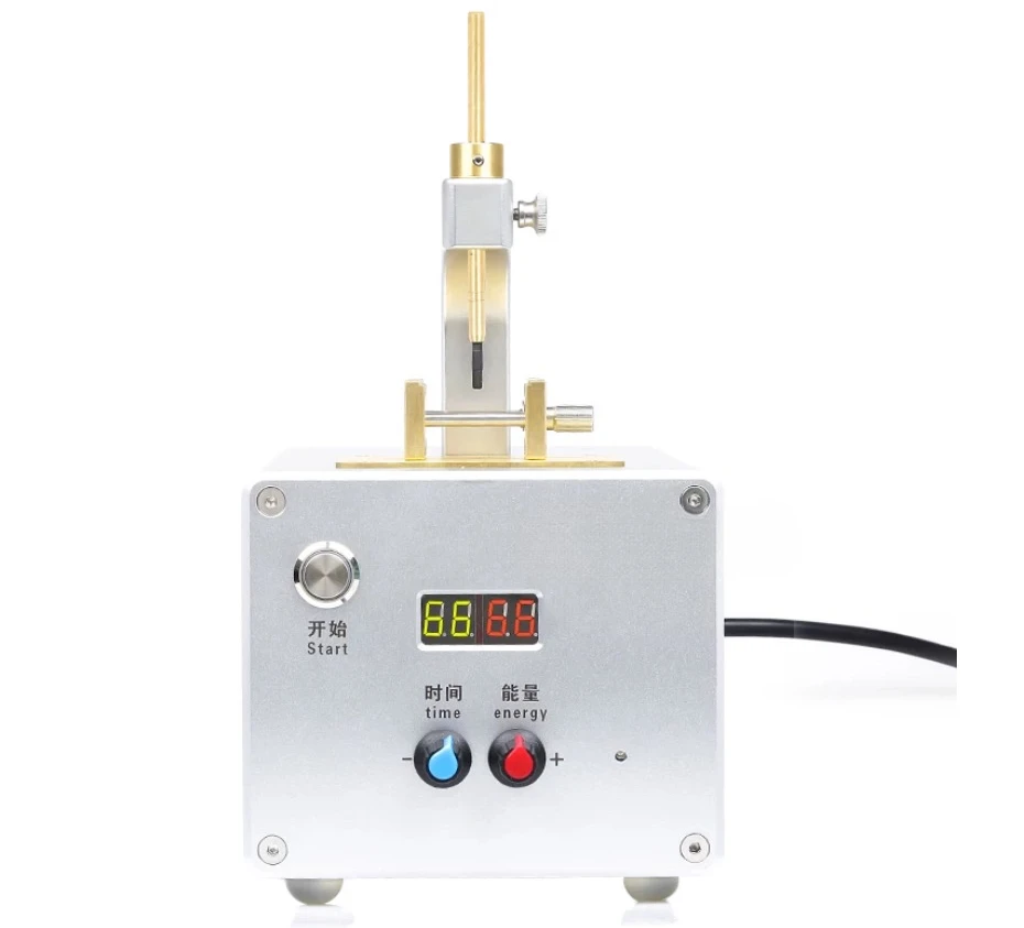 watch repair tool 2-in-1 literal foot welding machine, pad machine, welding foot machine, send 5 carbon heads, solder