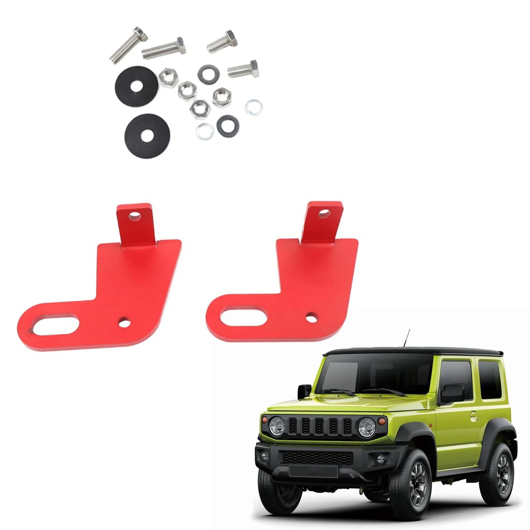 Car Rear Bumper Trailer Towing Hook Kit for 2019 2020 2021 JB64 JB74 Car External Accessory