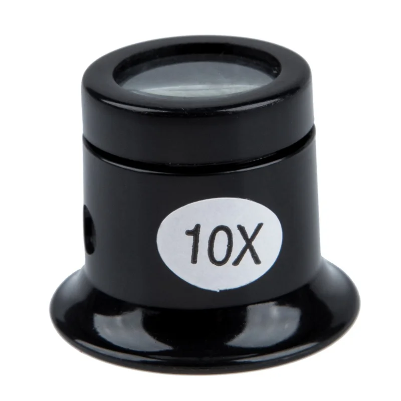 Watch Eyes Loupe 10X Jeweller Optical Glass Magnifier Magnifying Len ToolT98C