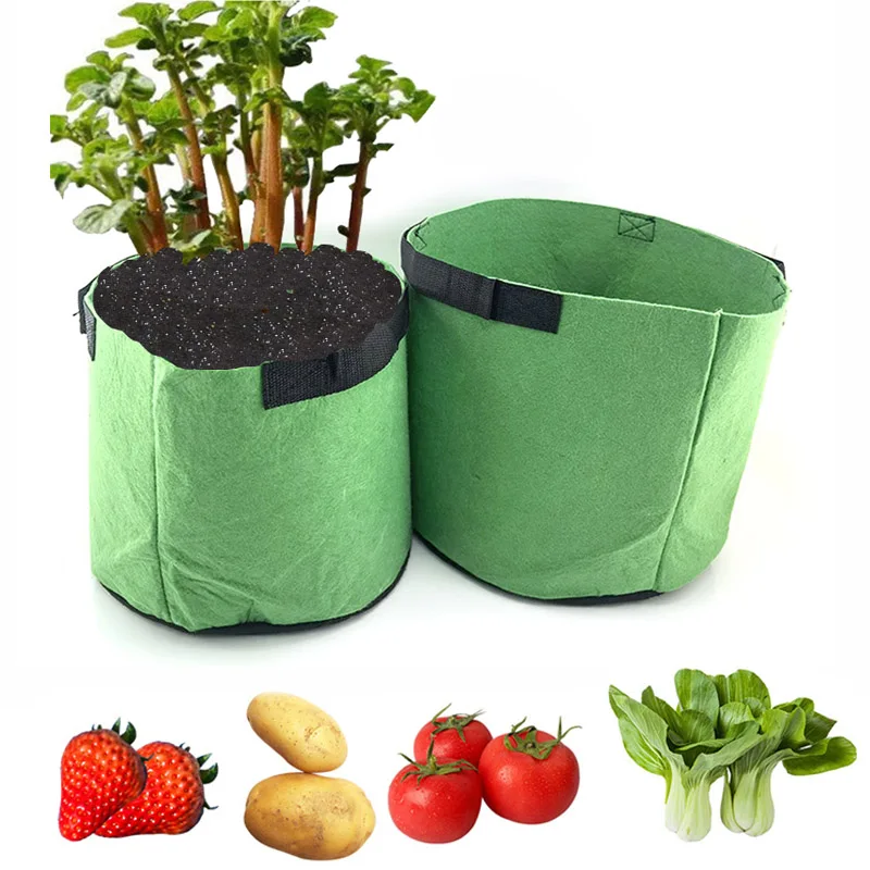 

Plant Grow Bags Vegetable Tomato Potato Planting Greenhouse Home Garden Flower Strawberry Planter Pot Tools