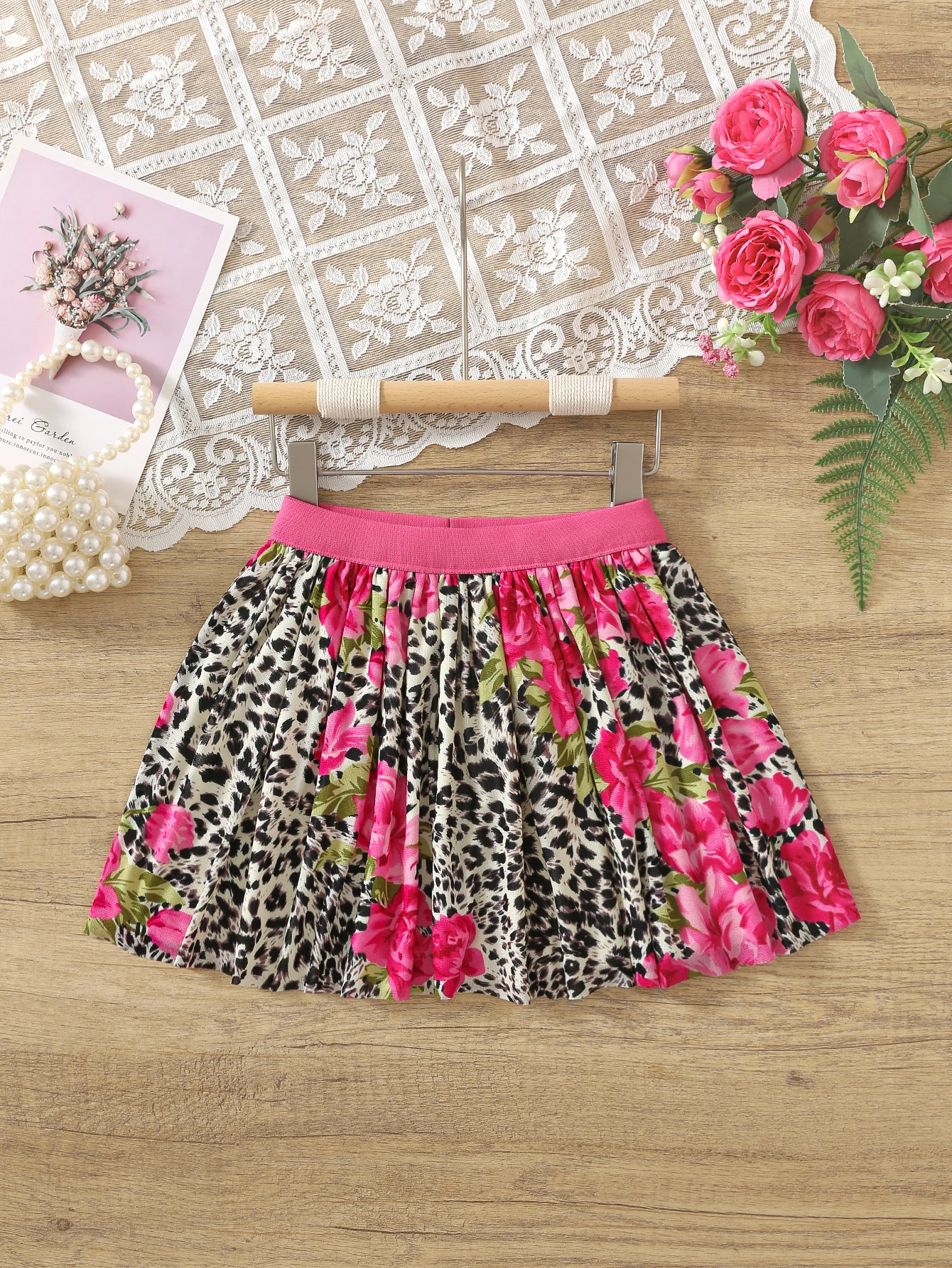 Rave Party Flower Fairy Dress Leopard Print tutu skirt Birthday Party tutu skirt Princess dress