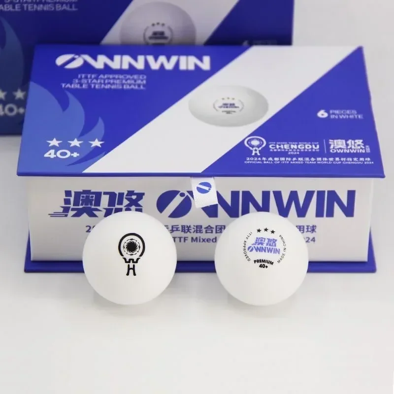 Bolas de tênis de mesa originais 2024 bolas oficiais da equipe mista ittf copa do mundo v40 + bolas de pingue-pongue 3 estrelas bolas de competição