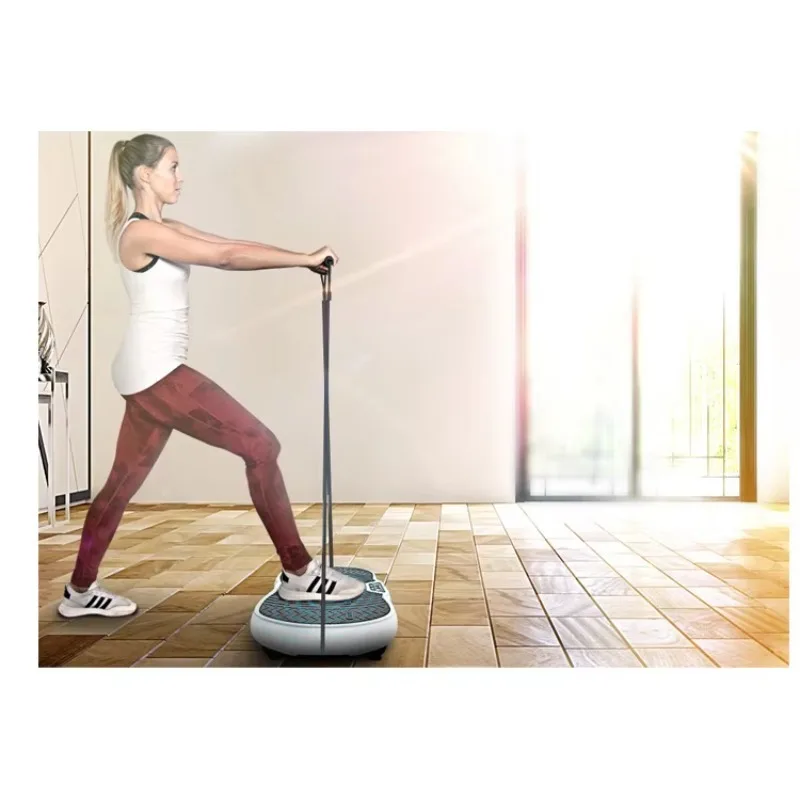آلة تمرين لوحة اهتزاز الجسم، لوحة اهتزاز صغيرة، تمرين الجسم، منصة اهتزاز منزلية #3