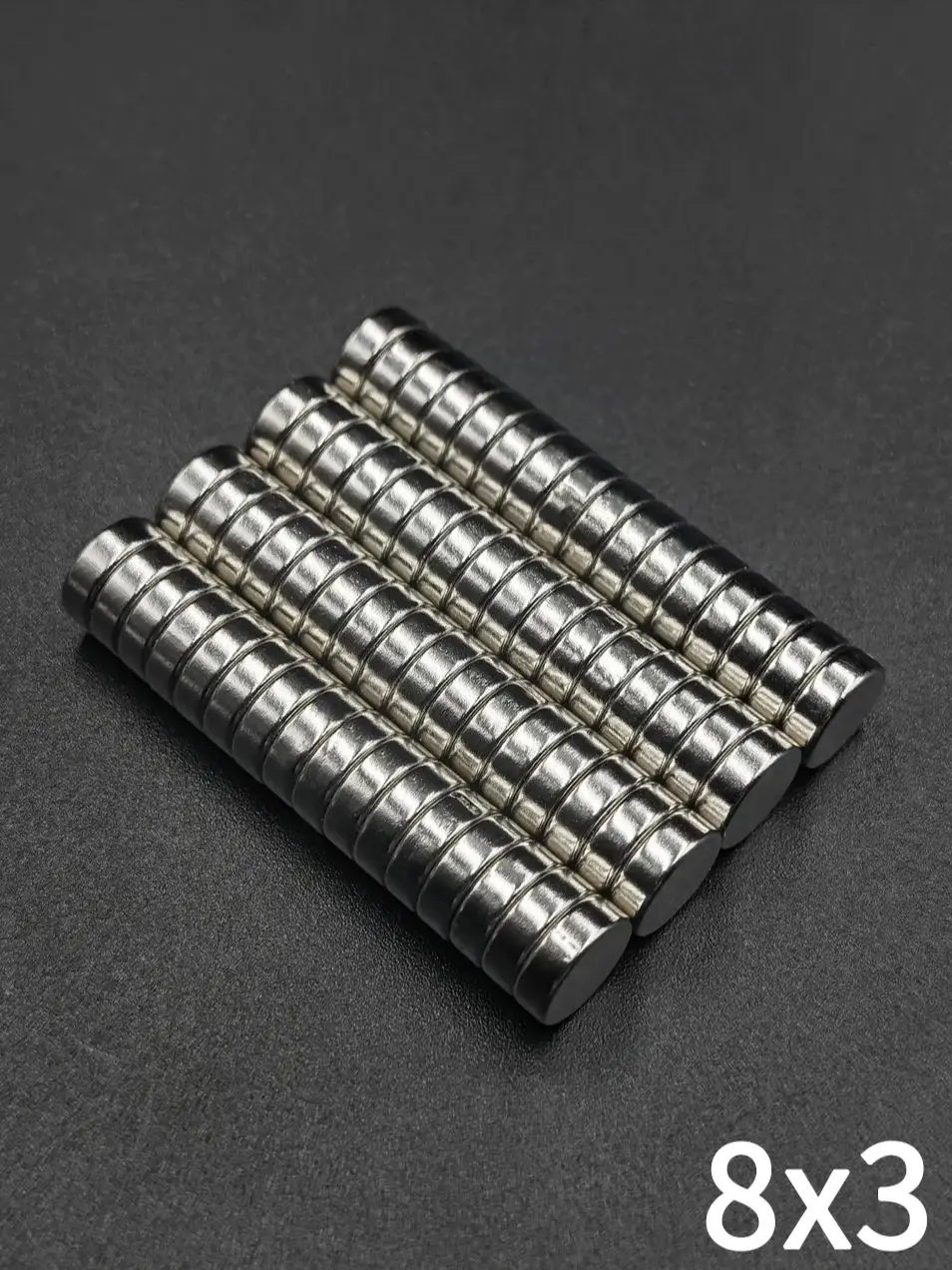 20/40/60 stuks 8x3 magneet 8mm X 3mm rond super krachtig sterk permanent magnetisch 8*3 voor koelkast, doe-het-zelf, gebouw, wetenschappelijk - afbeelding 2