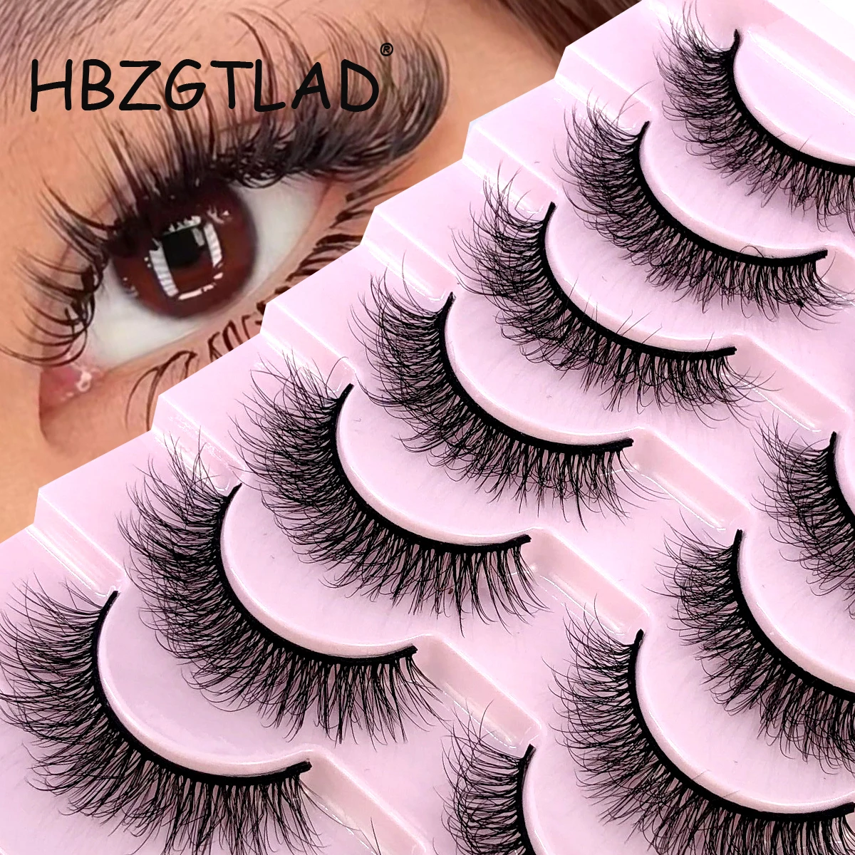 26 Styles 8 pairs natural long 3D mink false eyelashes fake lashes makeup kit Mink Lashes extension eye lashes short eyelashes