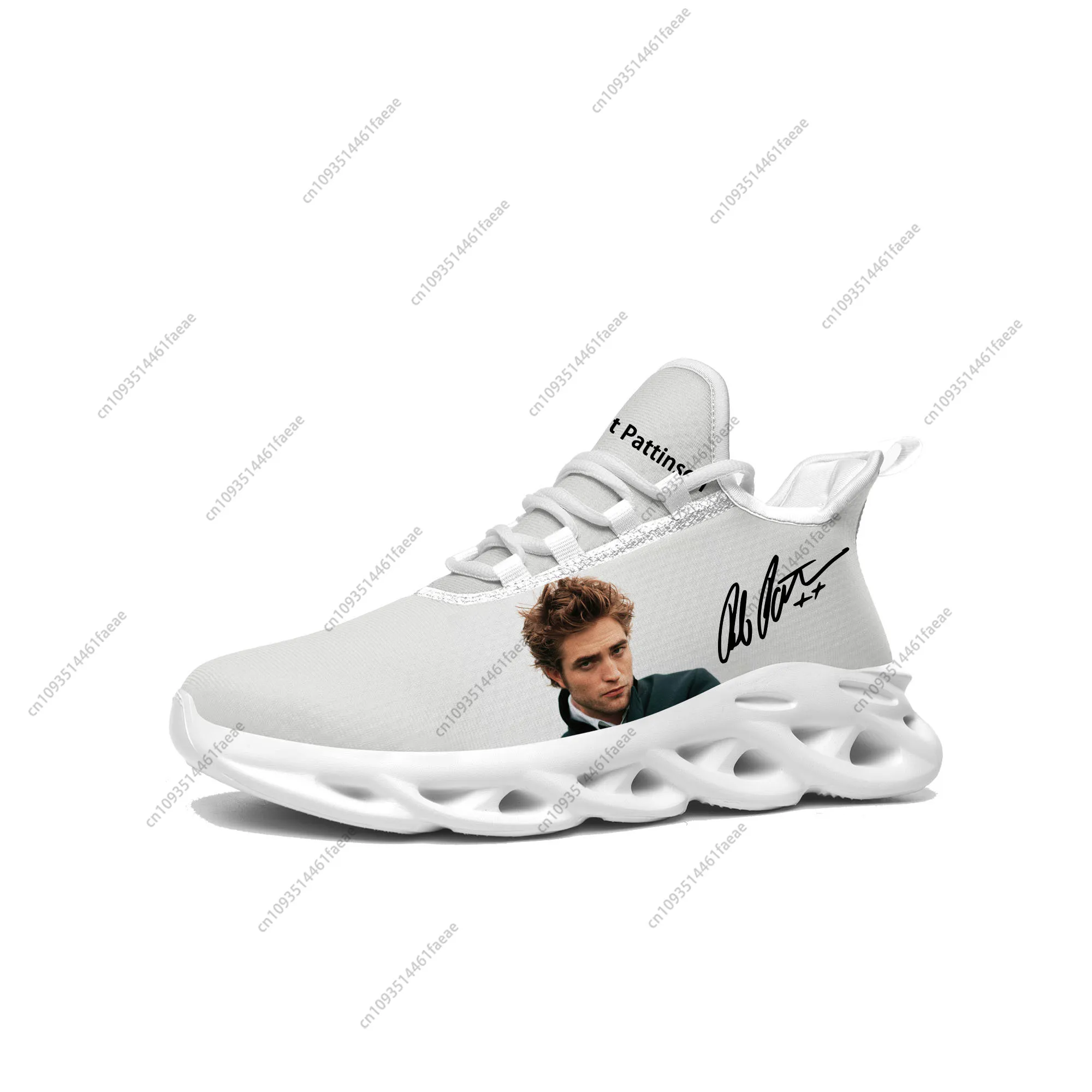 

Robert Pattinson Flats Sneakers Mens Womens Sports Running Shoes High Quality Sneaker Lace Up Mesh Footwear custom made Shoe