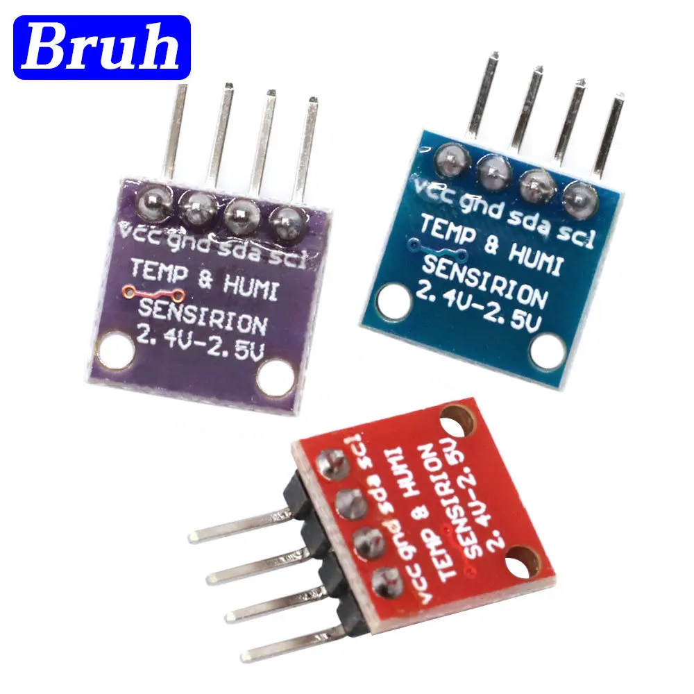 SHT30 SHT31 SHT35 temperature and humidity sensor module I2C communication numeric wide voltage