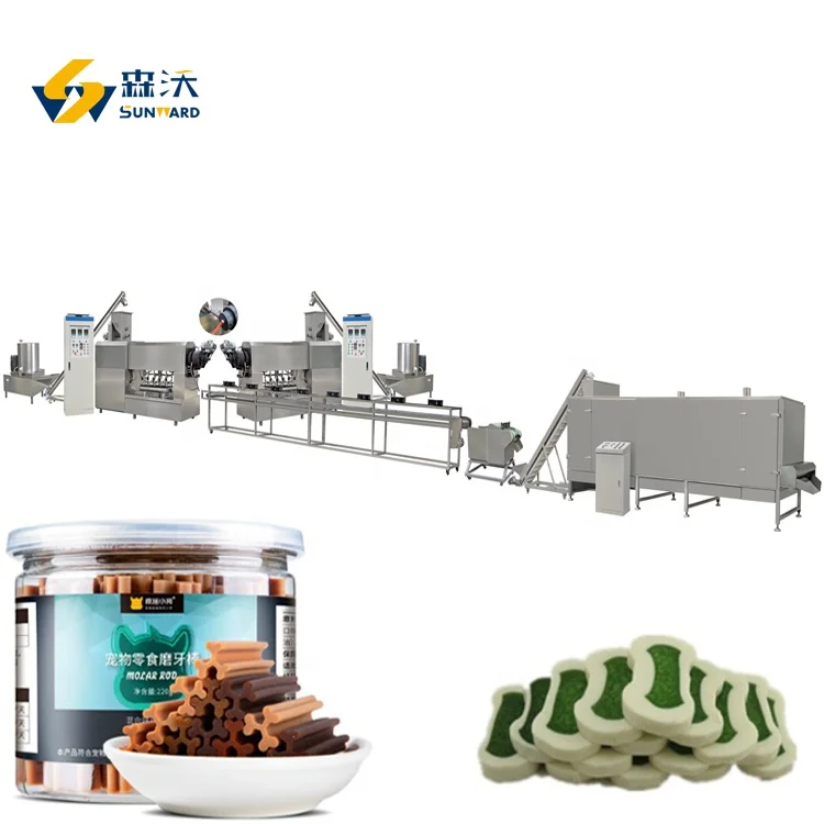 Fabrik Fabrik Jinan Heißer Verkauf Automatische Hundefutter Machen Maschine Fischfutter Extruder