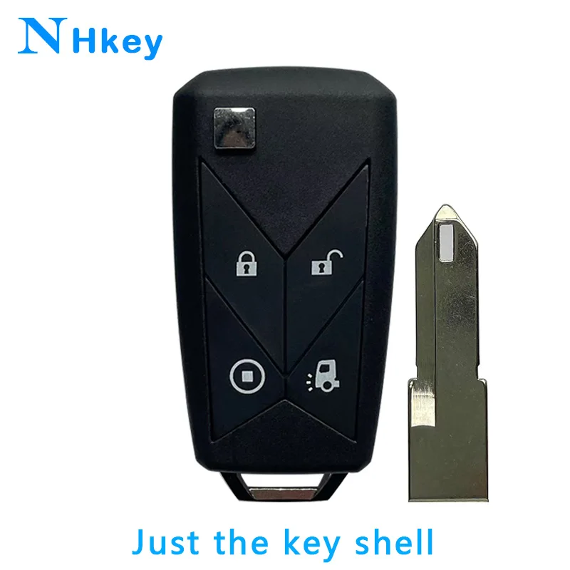 

NHkey Fit For Renault Gama Series T C K Euro6 4 Buttons Remote Car replace Key Shell
