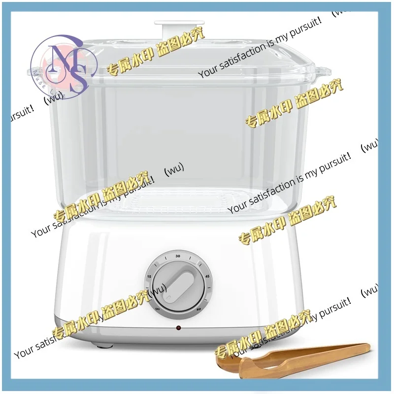 Facial care uses a quick-heating towel steam machine that can hold 12 mini wet towels, with a portable EU plug