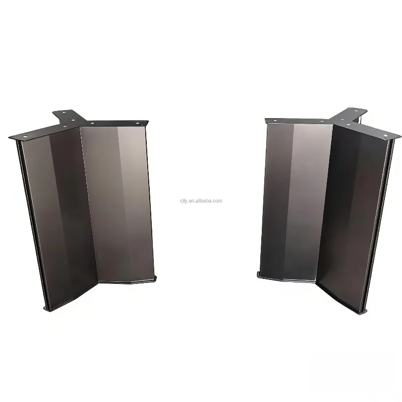 Luxury Modern Stainless Steel Plate Dining Table Legs Table Base Furniture Metal Supports for Hotel & Restaurant & Office