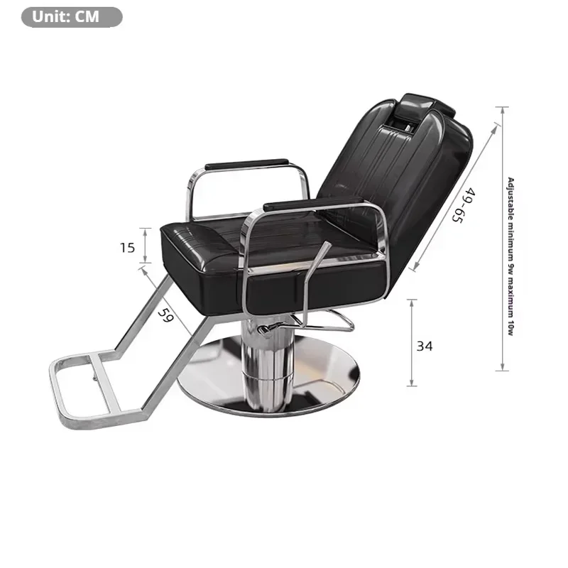 Equipment Hairdressing Barber Chairs Accessories Barbershop Salon Chairs Chaise Coiffure Silla Peluqueria Salon Furniture