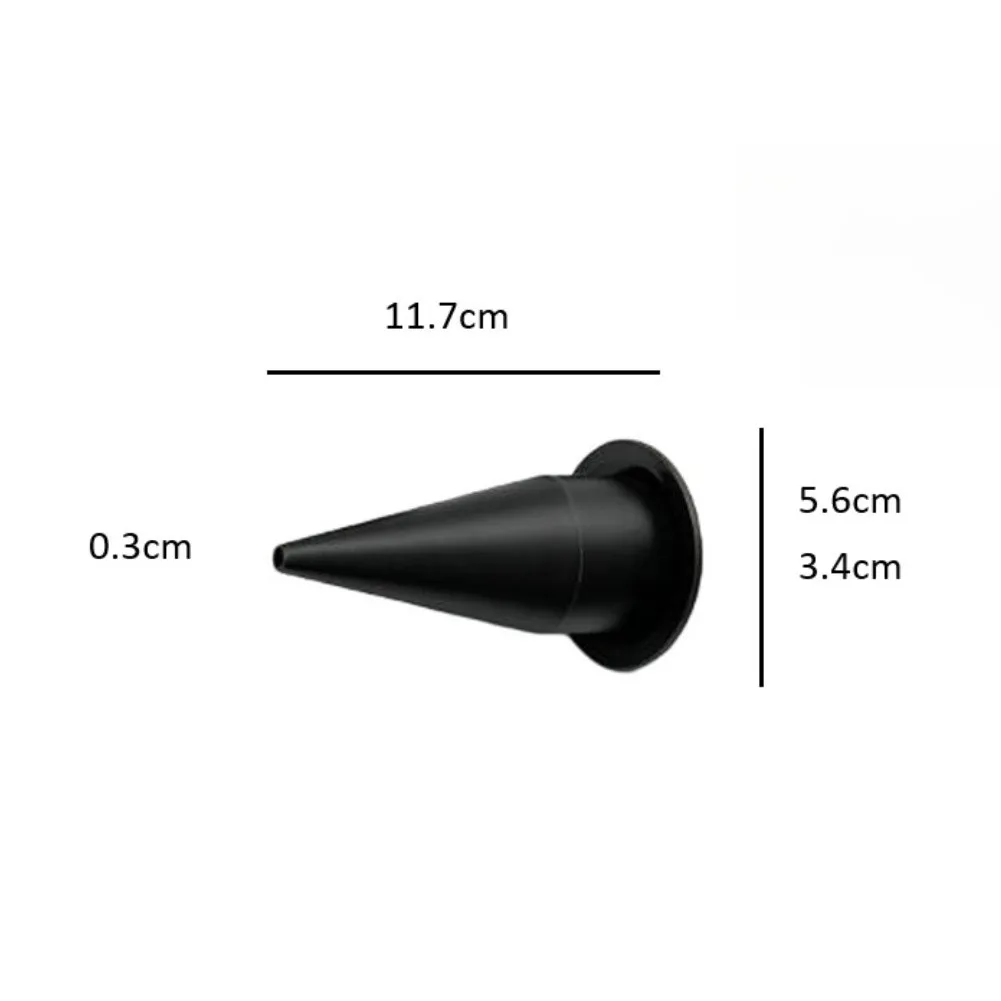 Cone Nozzle Caulking Tips Fit For Sausage And Bulk Caulk Gas PE Material Customizable Cutting Single Use Grout Applicator Tool