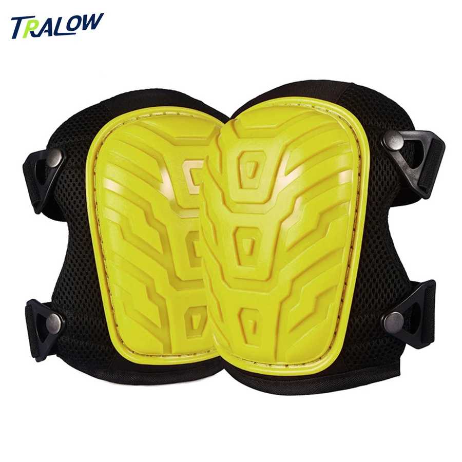 

TRALOW Industrial Strength Knee Pads Are Waterproof Slip Resistant And Comfortable For Indoor Work And Construction Tasks