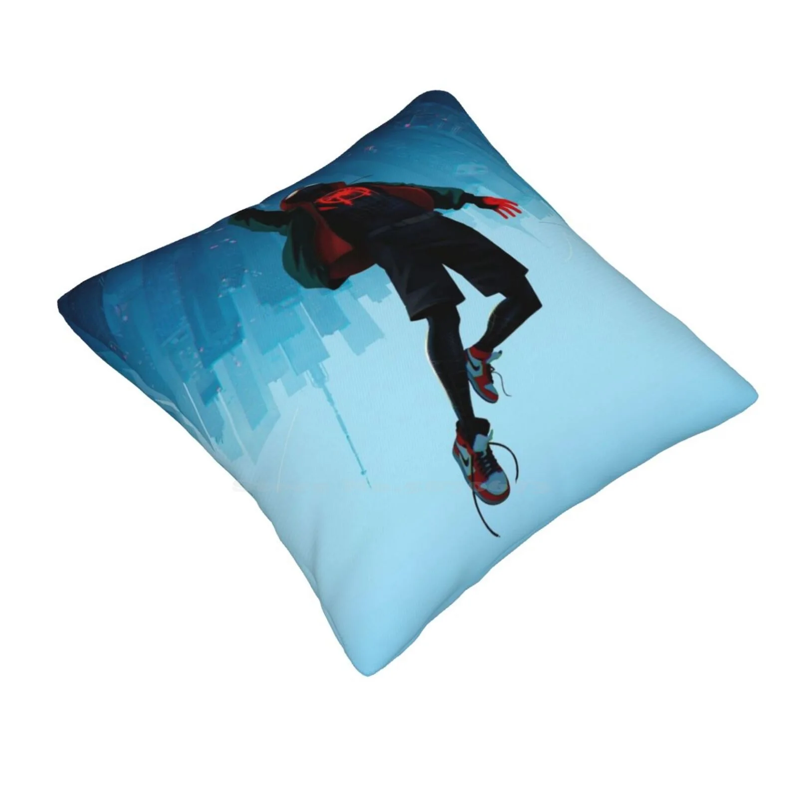 Spiderverse Home Sofa Car Waist Throw Pillowcase Elvovibes Spiderverse Miles Morales