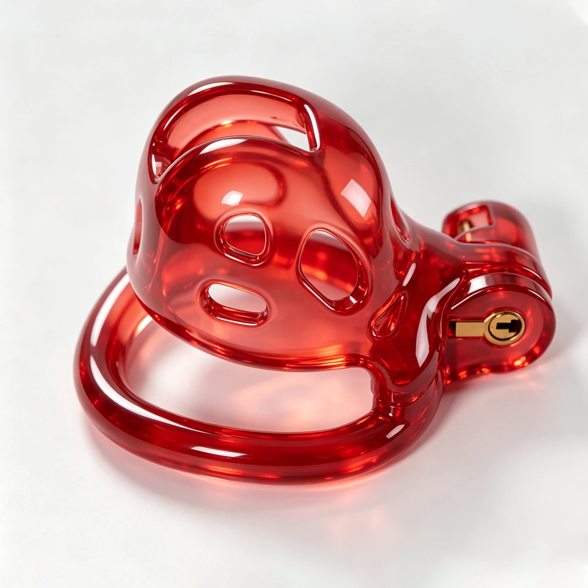 NEW Chastity Cage Dull Polish Cock Cage Penis Erotic Lock Sex Toy for Couple Men 4 Sex Ring Penis Bondage Cuckold Super Small