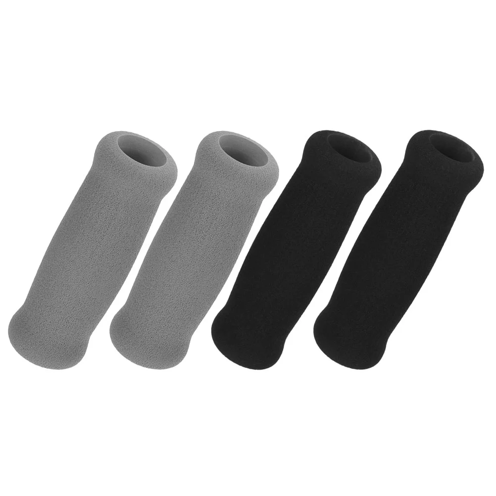 4 Pcs Walking Aid Handle Cover Walker Cushion Grips Accessories for Elderly Crutch Sponge