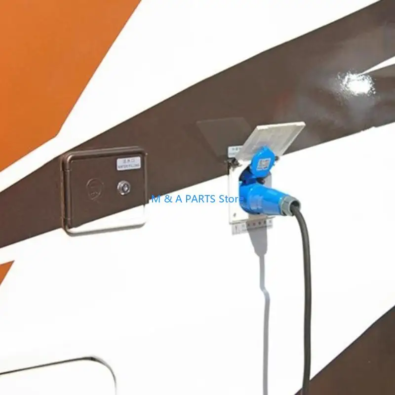 

U1JF RV Generator Power Adapter 16AMP 3Pin 220V-250V Flush Hook Up Socket