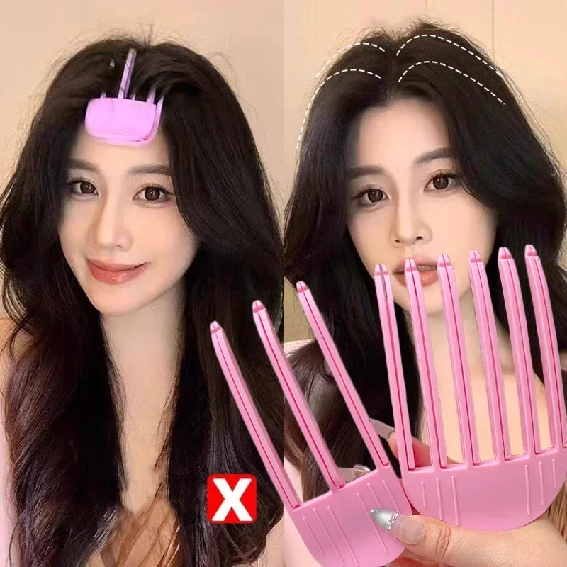 

1 шт. Инструмент для объема волос у корней, расческа-гребень для укладки, 6/3 зубца