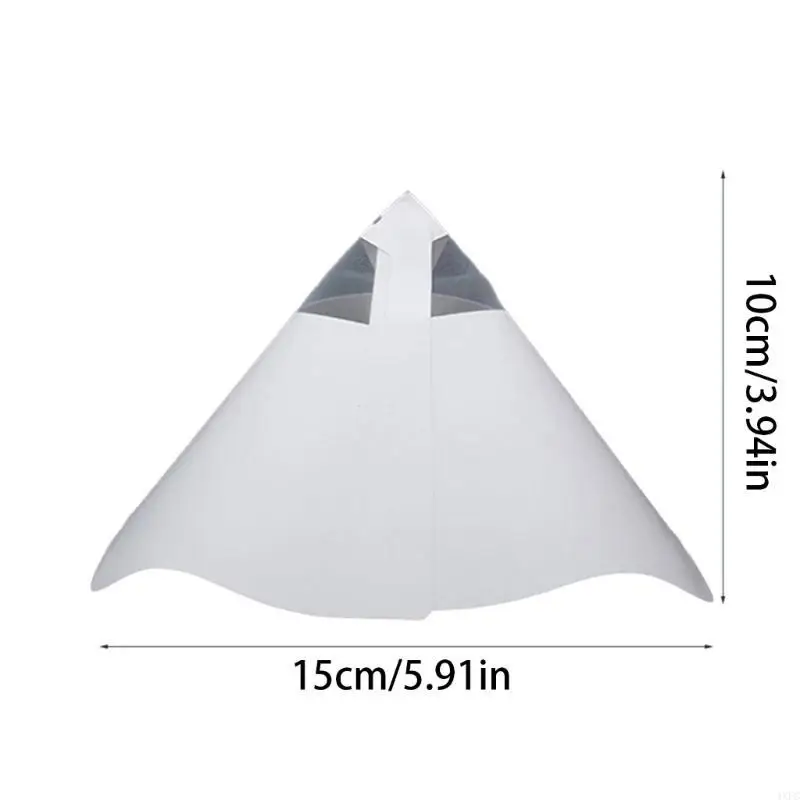 Bagian Printer 3D 50/100 Buah Corong Filter Kertas Resin Fotopolimer Tebal Sekali Pakai