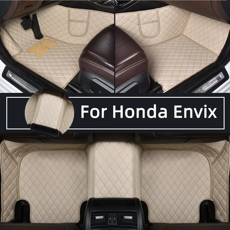 

Car Floor Mats For Honda Envix 2019 2020 2021 Custom Auto Foot Pads Automobile Carpet Cover Interior Accessories