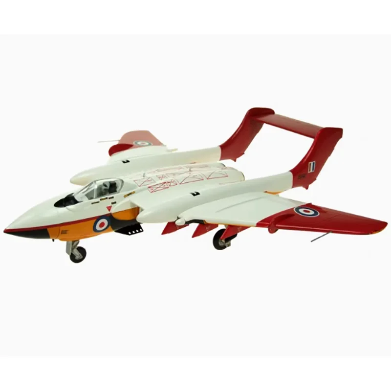 Diecast 1/72 Scale AV7253002 Alloy Model De Havilland Sea Vixens FAW2 Carrier-Based Fighter Collection Toys