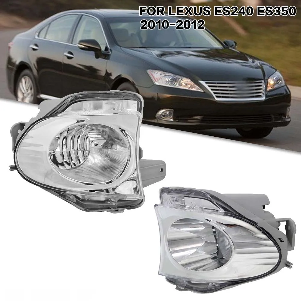 

1 Pair 2x Front Bumper Foglight Fog Lights daytime running light for Lexus ES240 ES350 2010 2011 2012