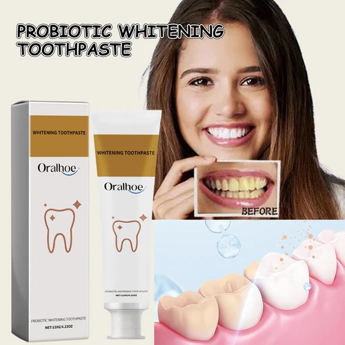 Imagen 2 del producto Xylitol-pasta de dientes de menta, eliminador de manchas amarillas, higiene bucal, limpieza, herramienta de blanqueamiento dental, aliento fresco, cuidado de los dientes