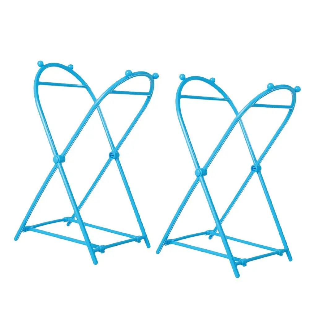 

2Pcs Garbage Bag Hanging Rack Foldable Lightweight Plastic Kitchen Storage Holder for Home Bathroom Camping Bbq