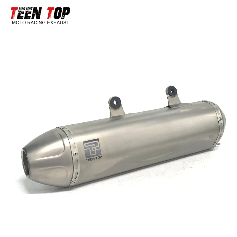 Offroad Bike Exhaust Muffler For KTM 250EXC-F 350EXC-F 350XCF-W Titanium 50.5mm Escape Moto Silencer 250 350 EXC-F Muffler 20-23