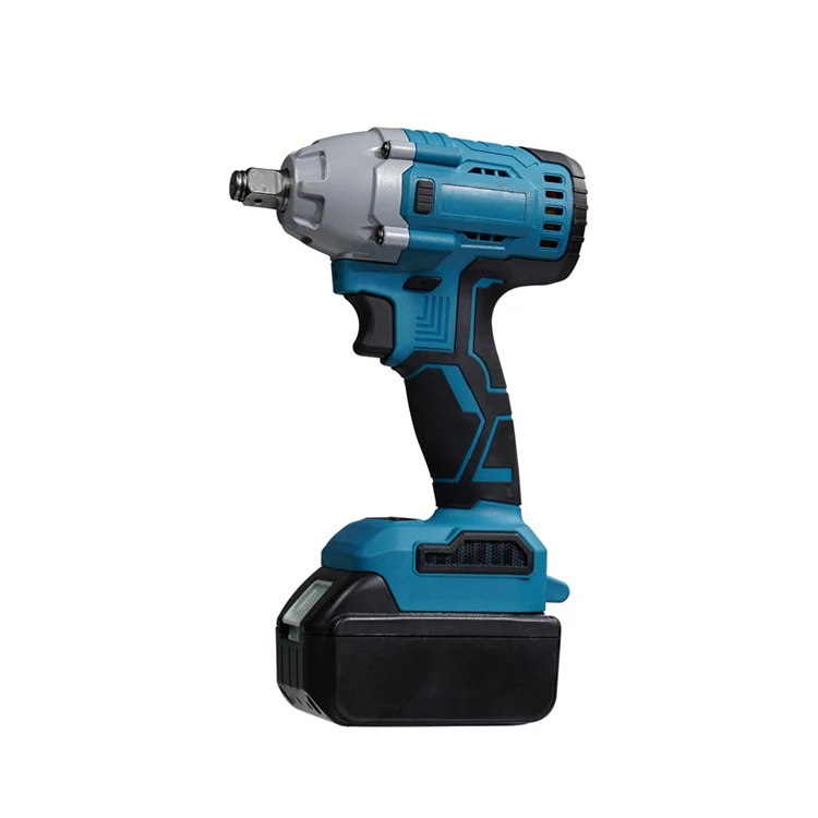 OBM Durable Multipurpose Torque Wrench 21v Cordless Electric Impact Wrench Brushless Motor Power Tool