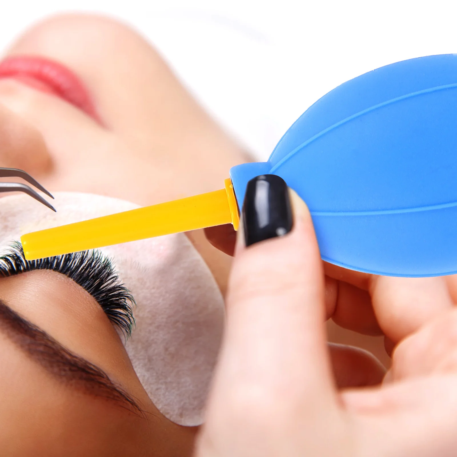 

5Pcs Air Blower for Eyelash Glue Drying Fast False Lash Extension Tool Compact Lightweight Blow Ball Salon Home Use Precision