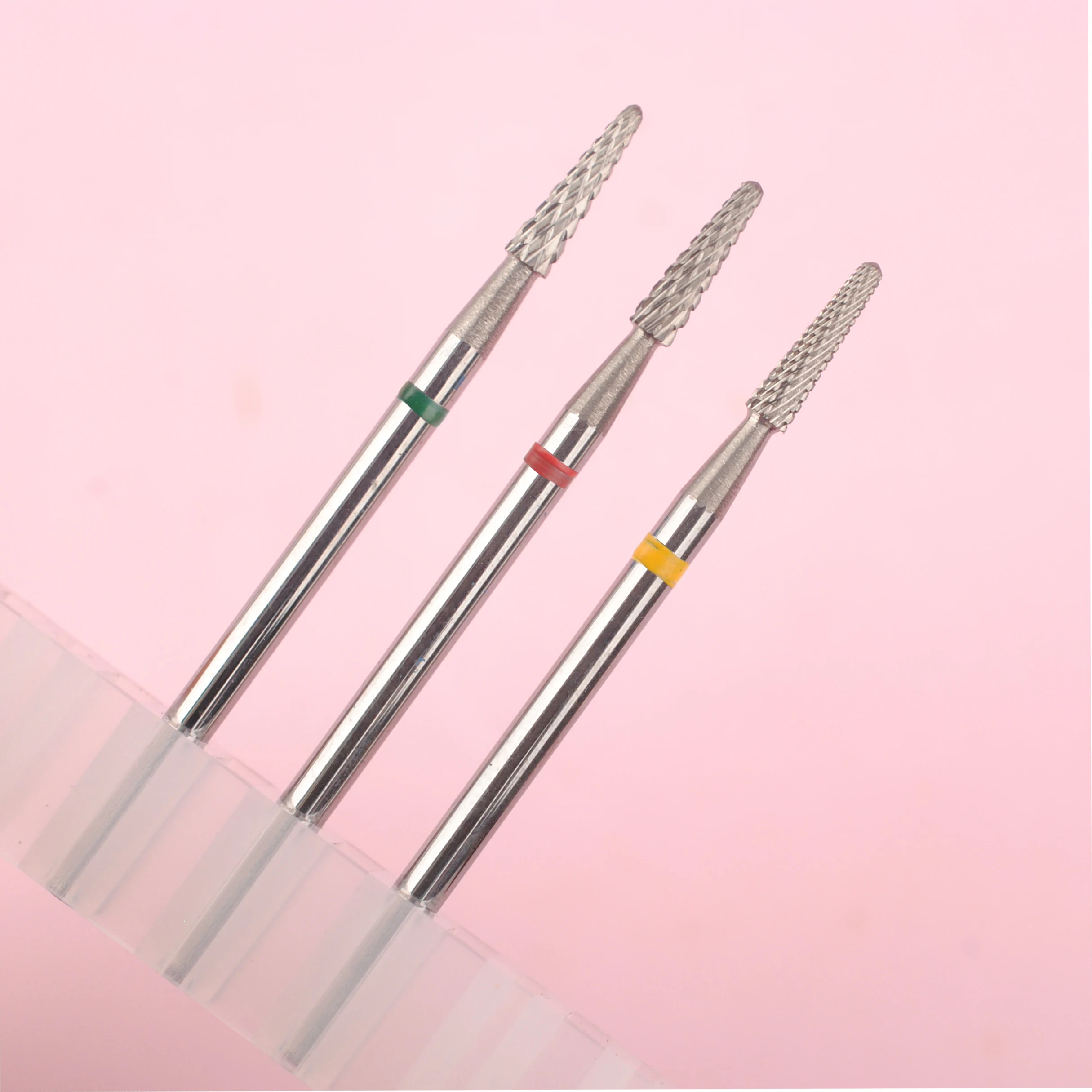 1pc punta da trapano per unghie in metallo duro fresa elettrica per manicure ruota bava rimuovere strumenti per smalto gel accessori per lime per unghie