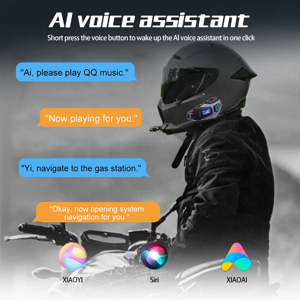 1080P HD فيديو داشكام عدسة واسعة الزاوية FM + بلوتوث دراجة نارية خوذة سماعة كاميرا لا سلكية مقاوم للماء دراجة نارية مسجل