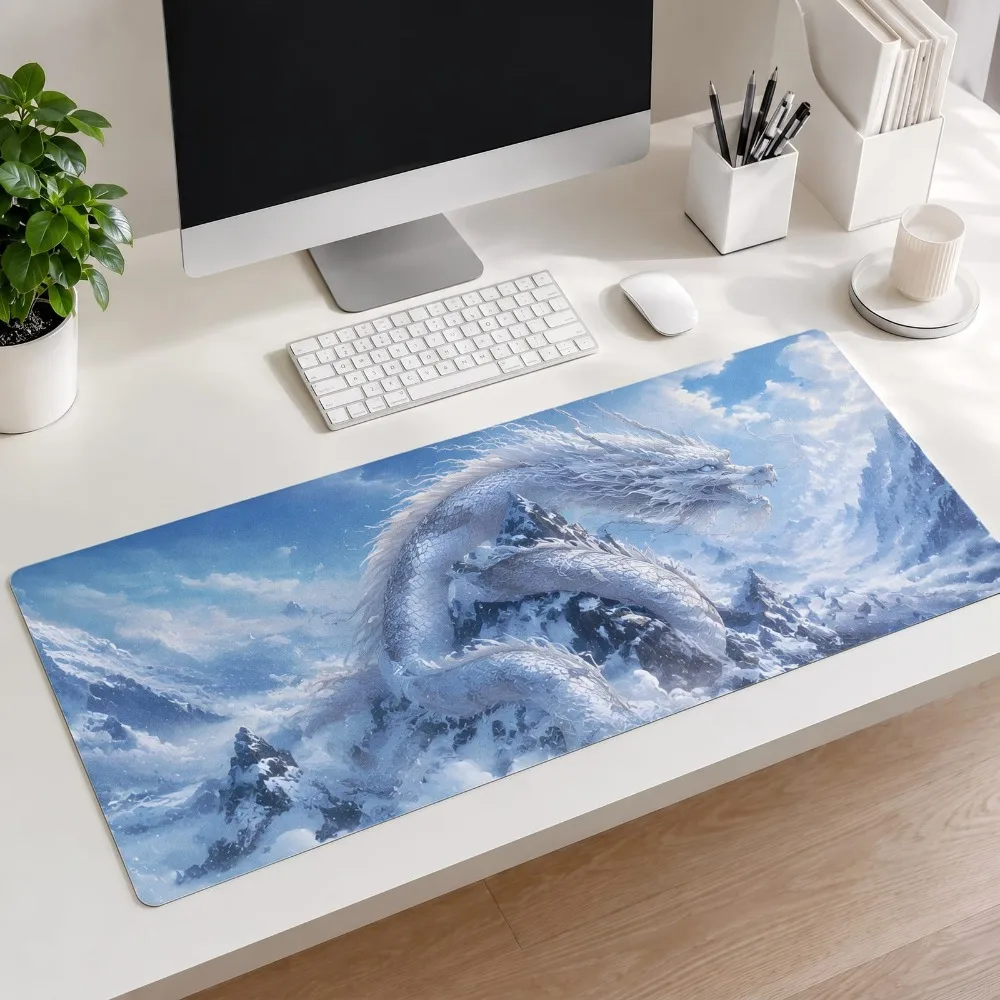 The pattern of Bai Long Snow Mountain, suitable for use on office desks, gaming equipment accessories pc accessories