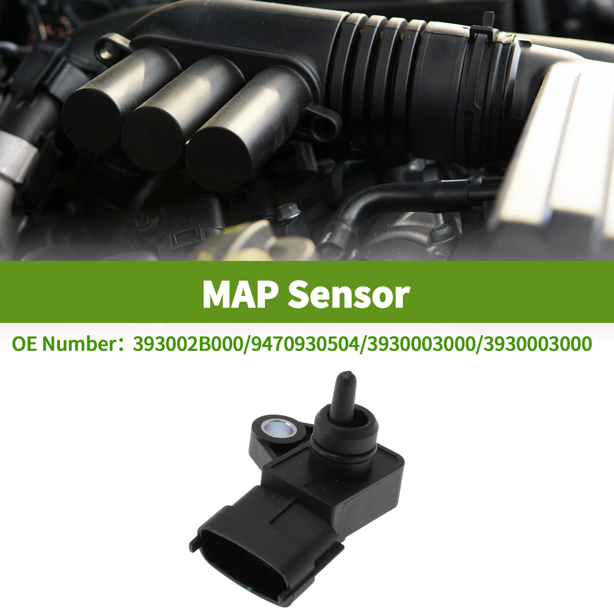 

UXCELL No.393002B000 Датчик абсолютного давления в коллекторе для HYUNDAI i30 FD 1,6 08-12