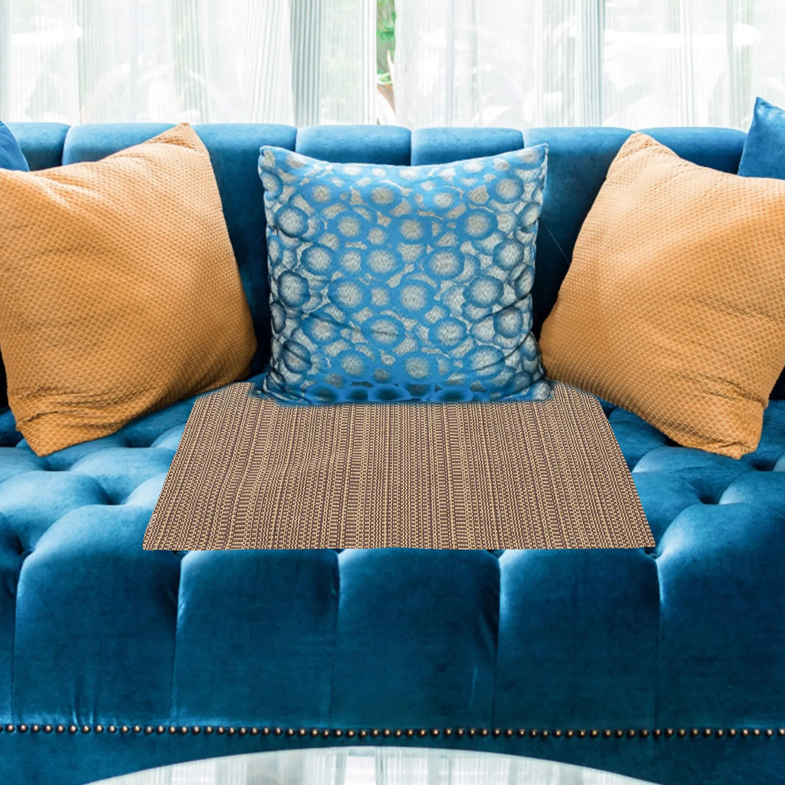 

Sofa Armrest Cushion Thickened Non-Slip Cover Home Decor Protection Long Serving Life Washable Sofa Armrest Cover