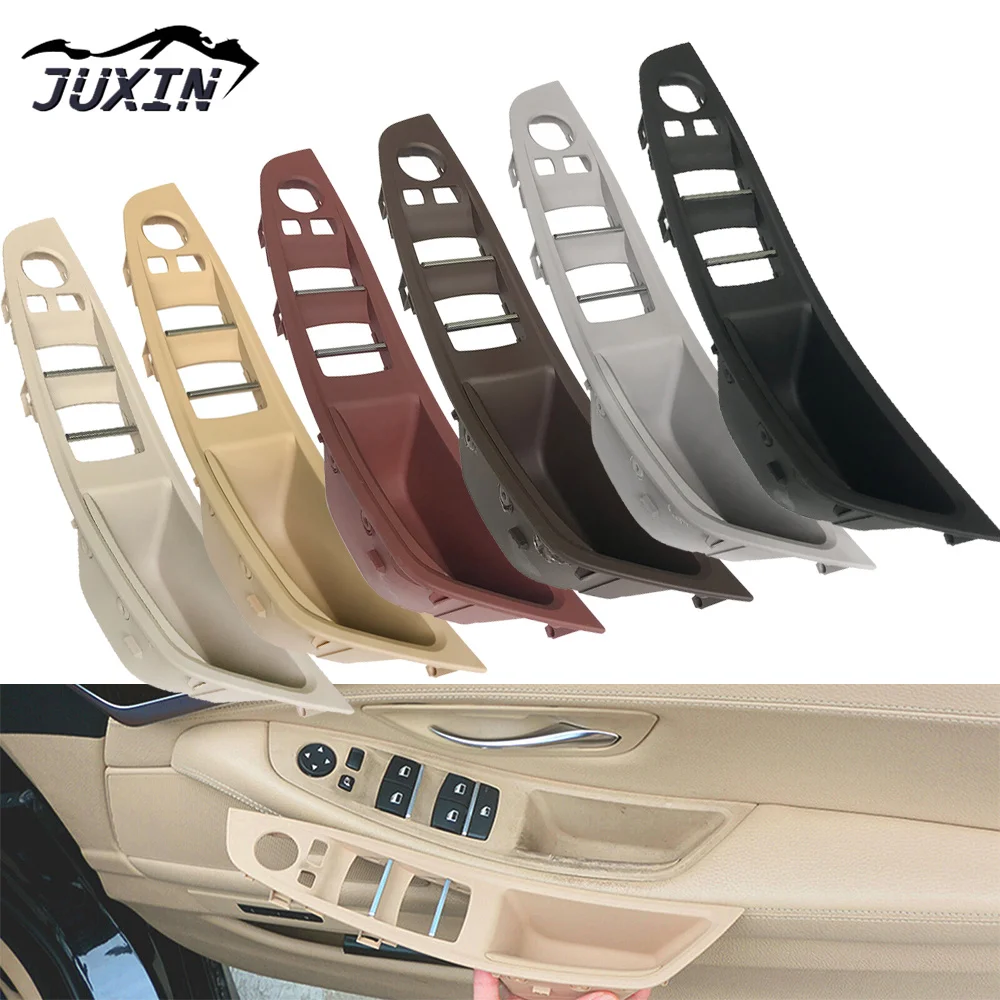 

RHD Front Right Inner Door Panel Handle Pull Trim Cover Window Switch Panel Cover Fit For BMW F10 F11 520i 528i 535i