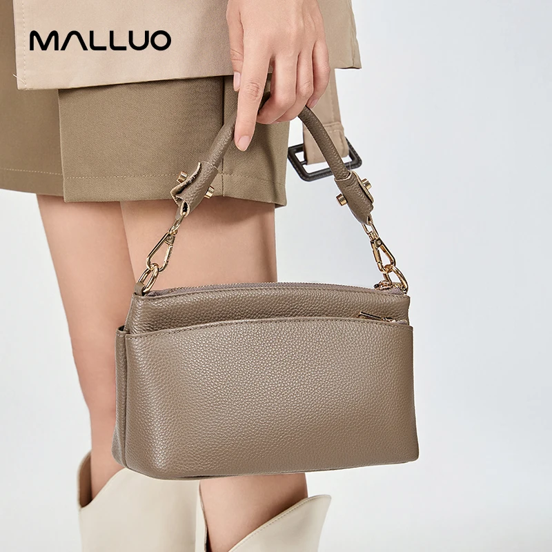 Women Cowhide Genuine Leather Shoulder Bag Ladies Luxury Designer Fashion Retro Bags Female Cow Real Leather Handbag for Lady