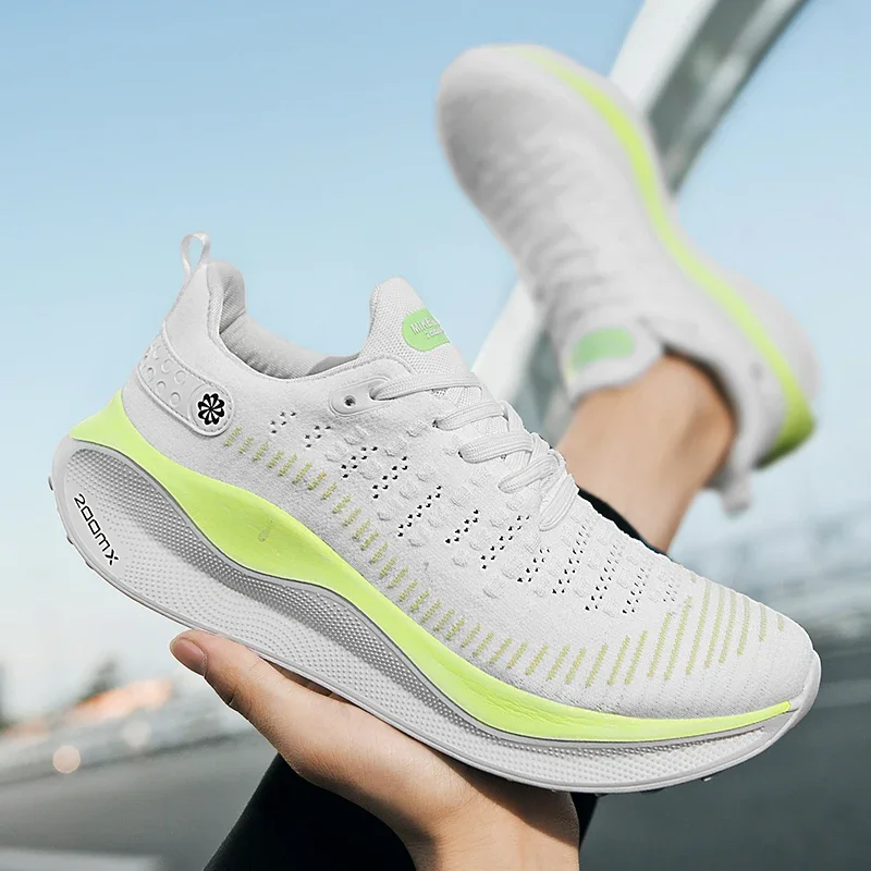 New Men  Athletic Casual Sports Luxury Shoes Running Shoes  Jogging Comfortable Walking Fashion Trainer Lightweight Breathable view 2