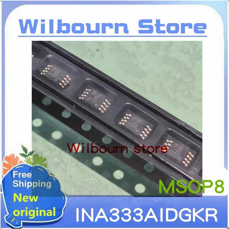 

100% New original 10PCS/LOT INA333AIDGKR INA333AIDGKT INA333 I333 1333 MSOP8