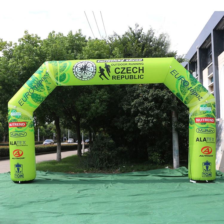 

Inflatable Decorative Arch for Outdoor Events for Opening Ceremonies Promotional Activities Made PVC Nylon Oxford Digital Model